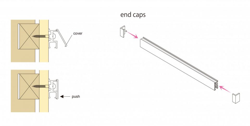 CRE picture rail (10kg/22lbs)